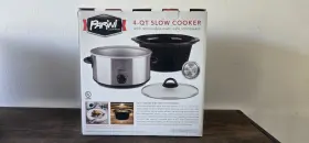 Parini 810088180125 Cookware 4- Quart Slow Cooker Brand New Sealed In Box