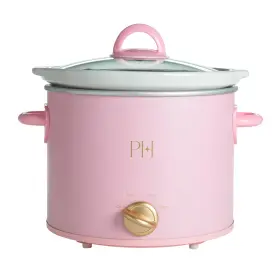 Ph13388 Paris Hilton 3.5-quart Manual Slow Cooker Features Three Settings Low High Warm Natu