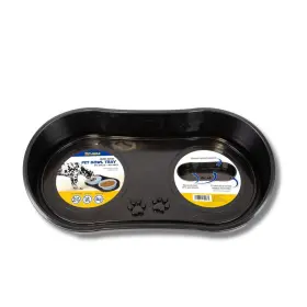 Jb7379blk Pet Parade Non-skid Bowl Tray Black