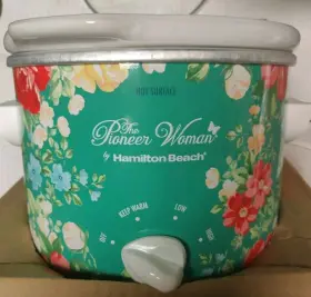 33016b Pioneer Woman The 1.5 Quart Floral Slow Cooker