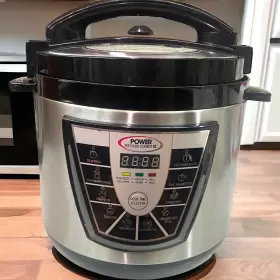 Ppc770 Power Pressure Cooker Xl 6 Quart Silver Black W Stainless Inner Pot 1000w Ppc770 Power Pressure Cooker Xl 6 Quart Silver Black W Stainless Inner Pot 1000w