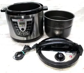 Ppc772 Power Pressure Cooker Xl Model 8 Quart Tested / Works