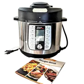 Y6d-36 Power Quick Pot 6 Quart Pressure Cooker 1200w 8 In 1 Multicooker Y6d 36 Tested #2