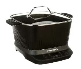 1569852 Power Xl Stirmax 7.5 Quart Multi-cooker With Auto Stir/shred Paddle And 9 Presets
