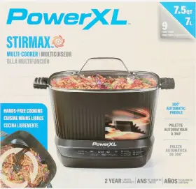 Mc107d-1gp Power Xl Stirmax 7.5 Quart Multi-cooker With Auto Stir/shred Paddle And 9 Presets #2