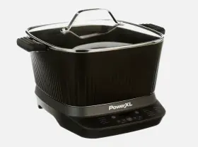 Mc107d-1gp Power Xl Stirmax 7.5 Quart Multi-cooker With Auto Stir/shred Paddle And 9 Presets