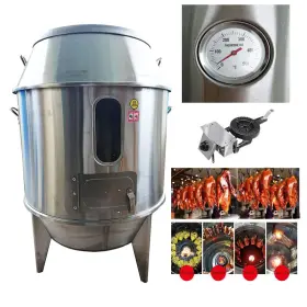 2800pa Preasion 757273312292 Used Lp Gas Duck Oven Roast Chicken Turkey Stainless Steel Bbq Cook Tools