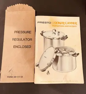 01781 Presto 01780 Vtg Pressure Canner Cooker 22 Quart #2
