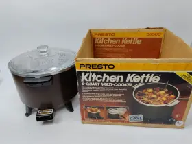 060003 Presto Vintage Kitchen Kettle 6 Quart Multi Cooker Model With Box