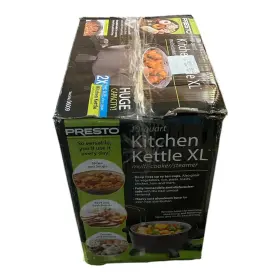 06009 Presto New Open Box 10 Quart Kitchen Kettle Xl Multi-cooker/steamer Fries Boils #2
