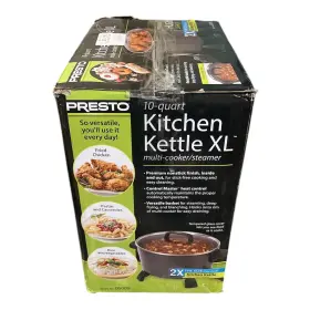 06009 Presto New Open Box 10 Quart Kitchen Kettle Xl Multi-cooker/steamer Fries Boils #3