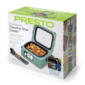 06016 Presto 6-quart Nomad Traveling Slow Cooker Green #2