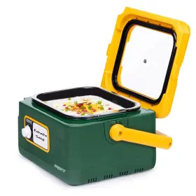 06019 Presto 8-quart Nomad Traveling Slow Cooker Green/gold #3