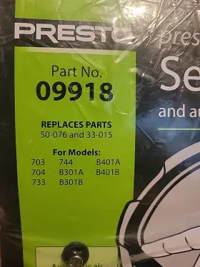 09918 Presto 09918- Pressure Cooker Gasket Sealing Ring #2