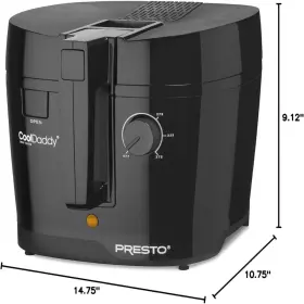 Presto 114129814025 Deep Fryer - Black #3