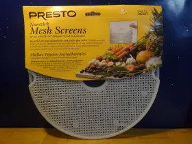 06307 Presto 21810 Nonstick Mesh Screens For Food Dehydrators Drying 2 Pack New