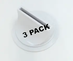 37795 Presto 3 Pk Wide-strip Nozzle For Jerky Gun