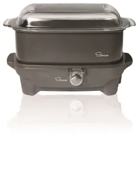 Pcs600 Prochef 804879459798 Pro Chef 6-quart Oblong-shaped Slow Cooker With Deep Dish Glass Cover Pcs600 Prochef 804879459798 Pro Chef 6-quart Oblong-shaped Slow Cooker With Deep Dish Glass Cover