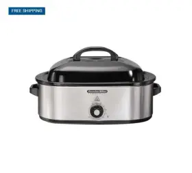 Proctor-silex 022333329214 Heavy Duty 18 Quart Kitchen Restaurant Countertop Roaster Oven Large Warmer Cooker