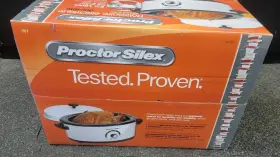 32700y Proctor Silex 6 1/2 Quart Roaster Oven New In Box Wrapped #