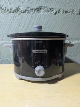 33043 Proctor Silex Slow Cooker Model 120v Good Used Condition