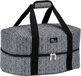 Pursetti 313019539554 Slow Cooker Bag For Carrying Oval And Round-shaped Crockpots Multi Cookers Pursetti 313019539554 Slow Cooker Bag For Carrying Oval And Round-shaped Crockpots Multi Cookers