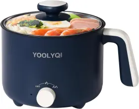 Qk-18f 445003038071 Portable Electric Ramen Cooker 1.5 L Lazy Pot Dual Power Regulation Suitable