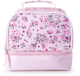 Reebok 843275143733 Kids Lunch Bag - Insulated Lightweight One Size Remi/pink Floral