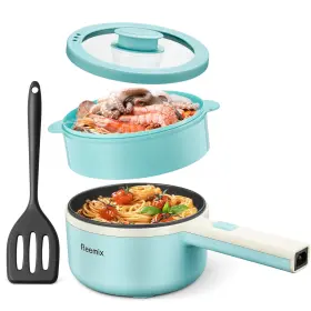 Jk508 Reemix Hot Pot Electric With Steamer 1.6l Ramen Cooker Non-stick Saut Pan For Stea
