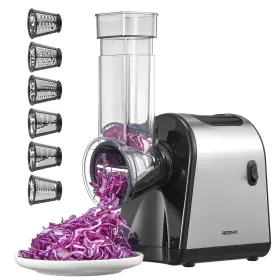 Reemix-bh2219 Reemix Electric Cheese Grater Food With Large Silver Black
