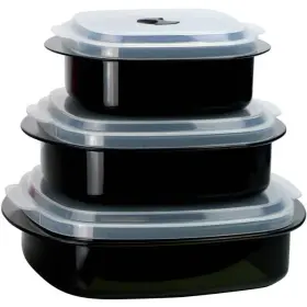 Reston Lloyd 036588201003 20100 Microwave Cookware Set Black