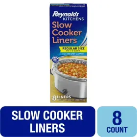 G20519 Reynolds Consumer Products Wrap Kitchens Slow Cooker Liners Regular Fits 3-8 Quarts 8 Count Nib G20519 Reynolds Consumer Products Wrap Kitchens Slow Cooker Liners Regular Fits 3-8 Quarts 8 Count Nib
