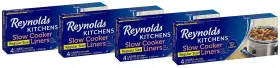 Reynolds Kitchens 781147405063 Slow Cooker Liners 4-count Pack Of 4