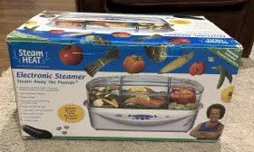 Est7 Richard Simmons Steam Heat By Electric Steamer For Healthy Cooking - Model
