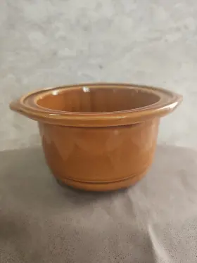 120725 Rival Vintage Crockpot Slowcooker Brown Ceramic 1 Quart Replacement Pot