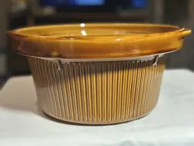 160523 Rival Crock Pot Slow Cooker 5 Quart Stoneware Brown Replacement Insert Model 3350