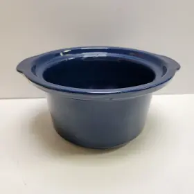 3045 Rival Original Blue Removable Ceramic Dish Bowl - For Crock Pot Model