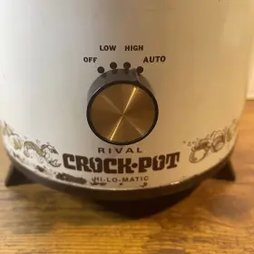 3130 Rival Rare Vintage Slow Cooker Crock Pot Hi-lo Matic 3.5 Quart Model Usa #2