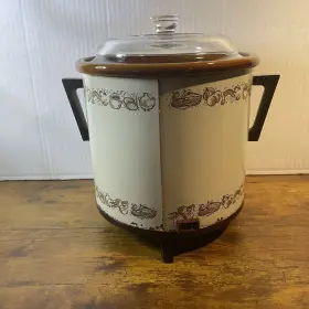 3130 Rival Rare Vintage Slow Cooker Crock Pot Hi-lo Matic 3.5 Quart Model Usa #3