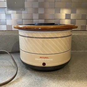 3200gp Rival Vintage 2000 Small Crockpot Crock-ette 1 Quart Slow Cooker With Lid Nib Tested