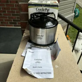 32041-c Rival Crock Pot Little Dipper 16oz Slow Cooker Nice