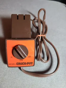 3300-608 Rival Crock Pot - Sh-1 Oem Power Supply Cord Original Part Sh1 6 Amps