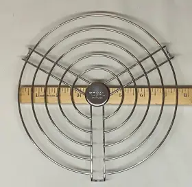 3803 Rival 7.5 Inch Stainless Wire Rack Meat Bottom Crock Pot Insert Baking Vintage
