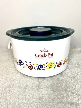 4303 Rival Crock-pot 2 Quart Electronic Stoneware Hormel Chili Velveeta Party Edition