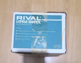 449-105 Rival Usa 1988 Little Dipper Mini Electric Crock Pot Southwest 3204 Slow Cooker