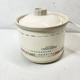 449-703 Rival Vintage Southwest Little Dipper 1 Quart Slow Cooker Crock Pot Server #2
