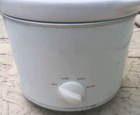 5025-wg Rival 2.5-quart White Crock Pot Slow Cooker #2