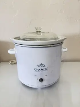 50531 Rival Vintage Crock Pot Removable Model Slow Cooker For Parts
