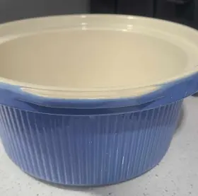 70216 Rival 5 Quart Blue Crockpot Slow Cooker Replacement Stoneware Insert #2