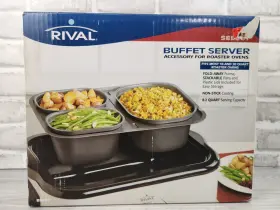 Br400 Rival Buffet Server Accessory - For Roaster Oven 8.2 Quart New #1
